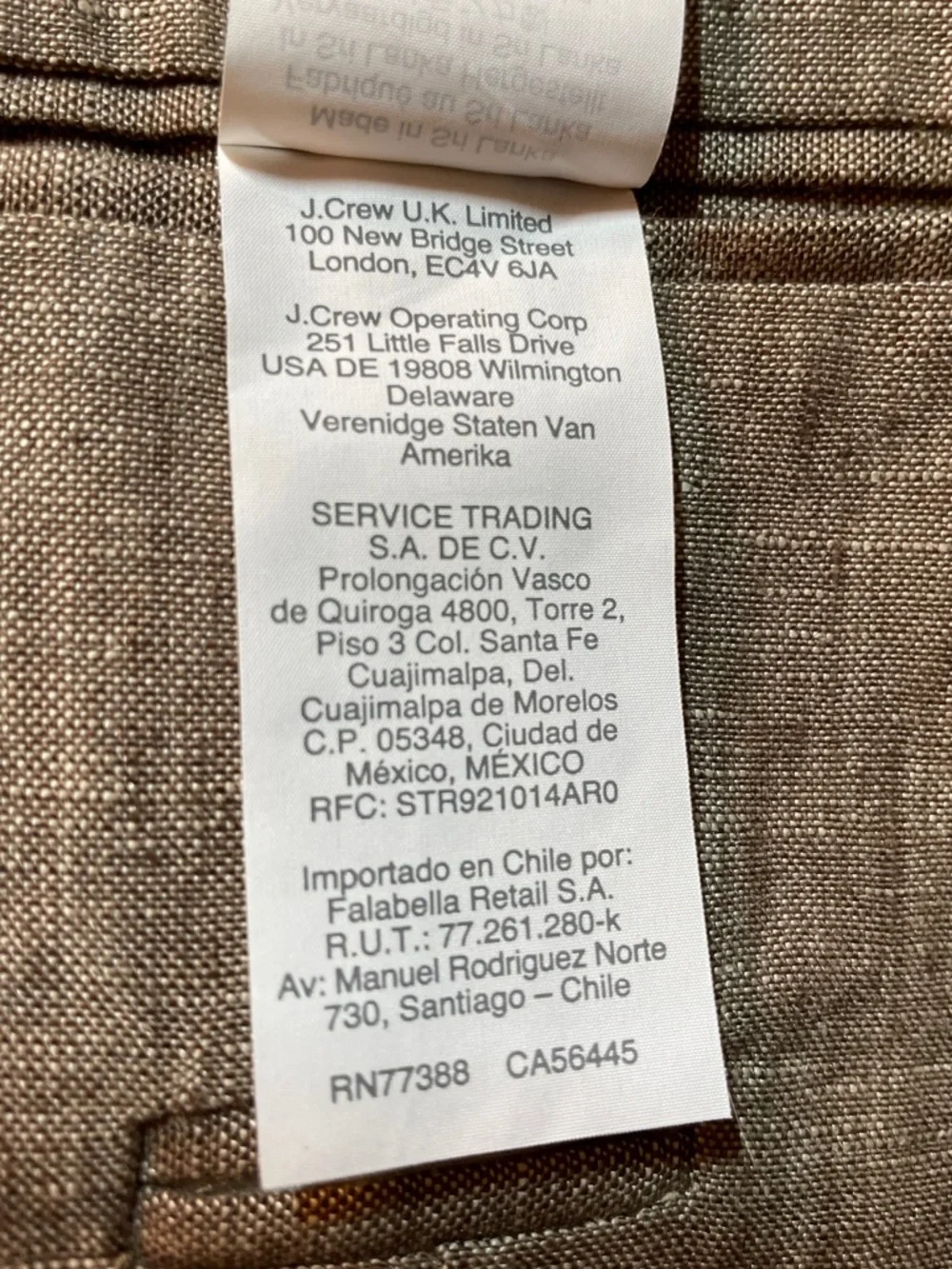 J Crew Ludlow linen blazer Size 44 R